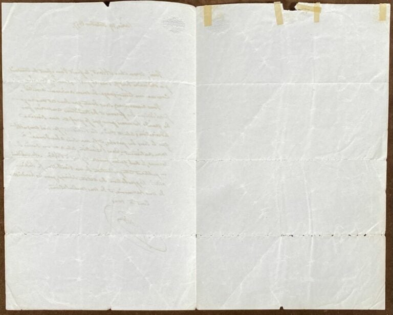 Fétis, François-Joseph L.a.s. - Lettre à Alart. 1857.