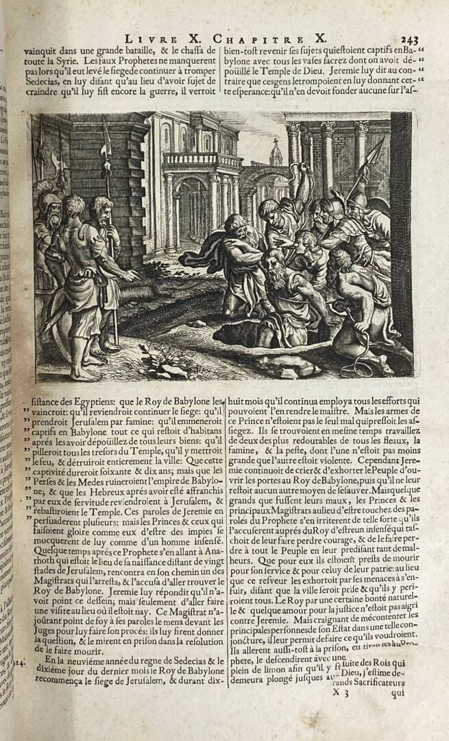 FLAVIUS JOSEPH - Histoire des juifs, écrite par Flavius Joseph, sous le titre d…