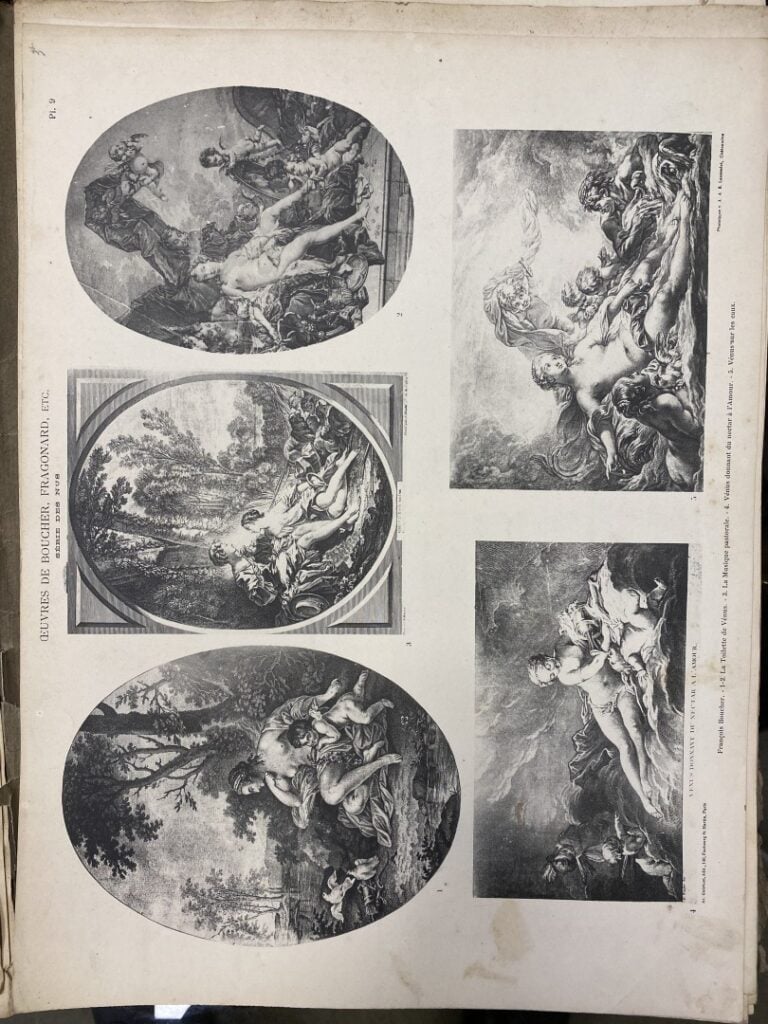 Fort lot de gravures d'après les maîtres