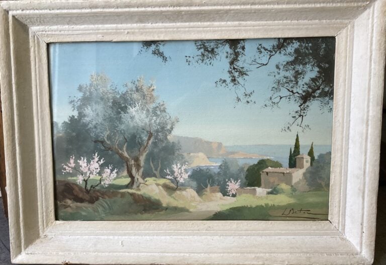 Fort lot de pièces encadrées, aquarelles, tableaux, gravures, en l'état sans ré…