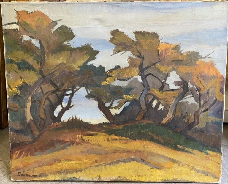 Fort lot de pièces encadrées, aquarelles, tableaux, gravures, en l'état sans ré…
