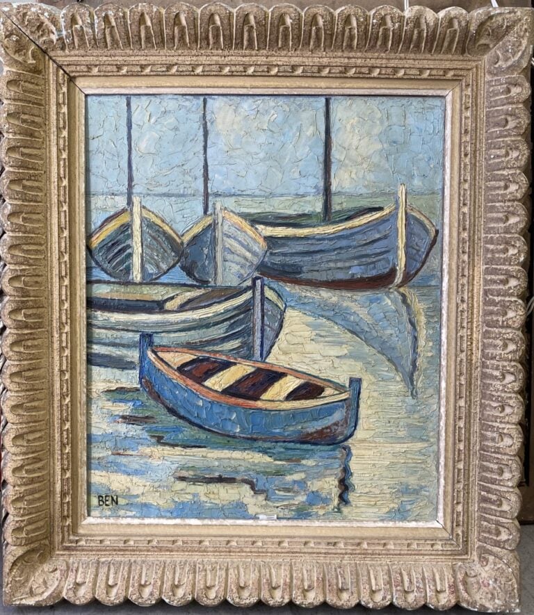 Fort lot de pièces encadrées, aquarelles, tableaux, gravures, en l'état sans ré…