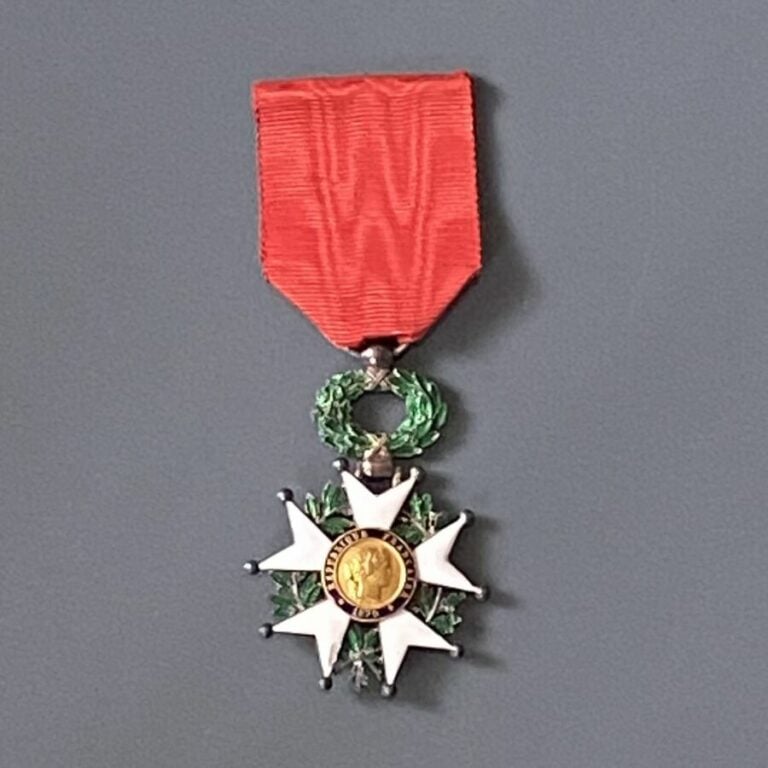 .FRANCE - Ordre de la Légion d'honneur, IIIe République, lot de deux étoiles de…