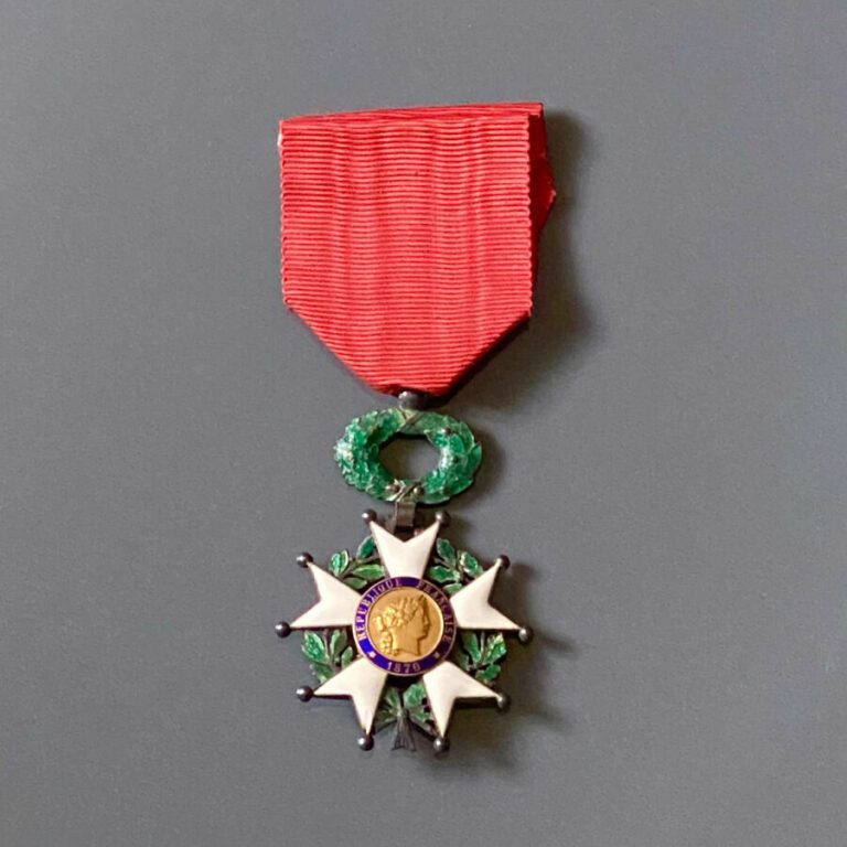 .FRANCE - Ordre de la Légion d'honneur, IIIe République, lot de deux étoiles de…