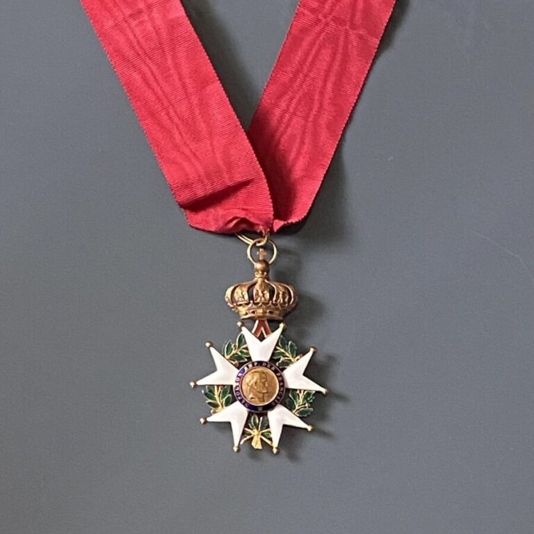 FRANCE - Ordre de la Légion d'honneur, Second Empire, bijou de commandeur en or…