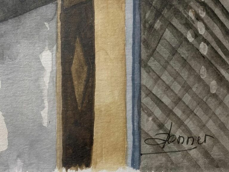 Françoise BONNET (XXe siècle) - Suite de trois aquarelles sur le thème de Nice,…