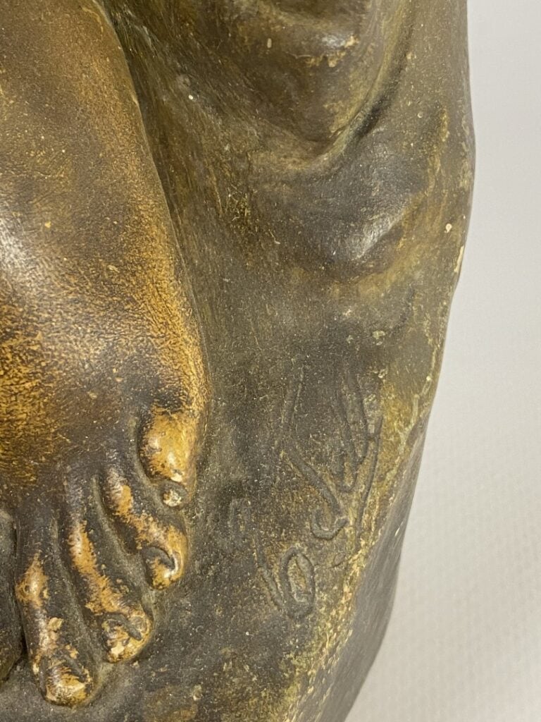 Friedrich GOLDSCHEIDER Edition - Femme à la jarre - Epreuve en terre cuite pati…