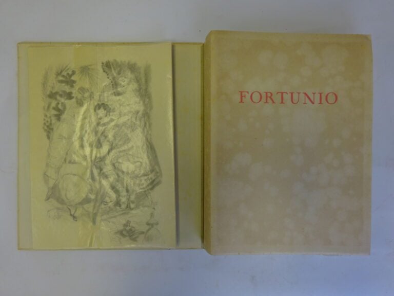 GAUTIER (Théophile). - Fortunio. Roman incroyable. Vernis mous originaux de Ber…