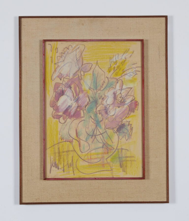 GEN PAUL (1895-1975) - "Bouquet" - Pastel, signé en bas à droite - 38,5 x 27,5…