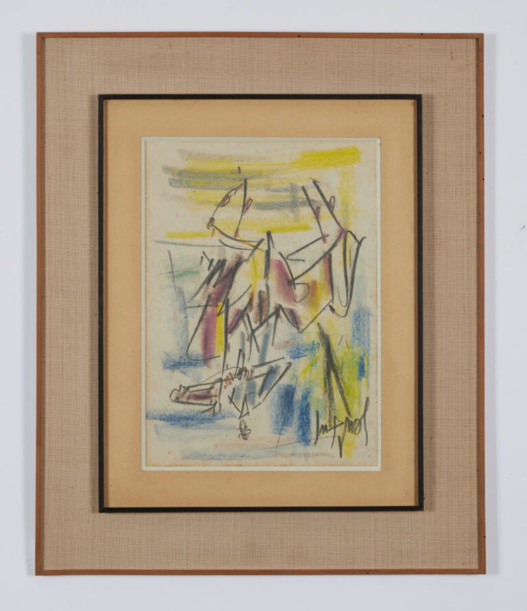GEN PAUL (1895-1975) - "Cavalier" - Pastel, signé en haut à gauche - 38 x 27 cm…