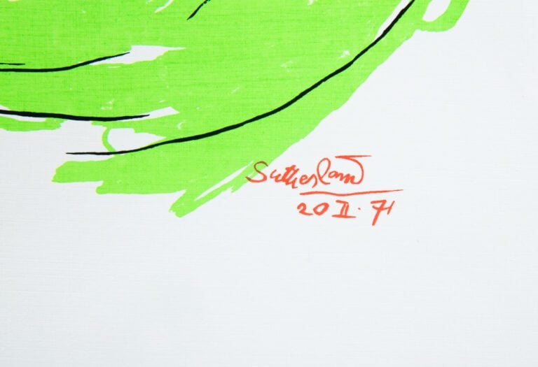 Graham SUTHERLAND (1903-1980). - Composition à l'oiseau, 1971 - Lithographie su…