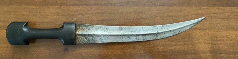 Grand Khanjar - Monde Indo-Persan, XIXe siècle - Longueur 51,5 cm