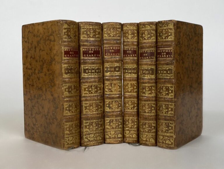 Harlowe, Clarisse Lettre angloises - P., librairies associés, 1766. 6 vols in-1…