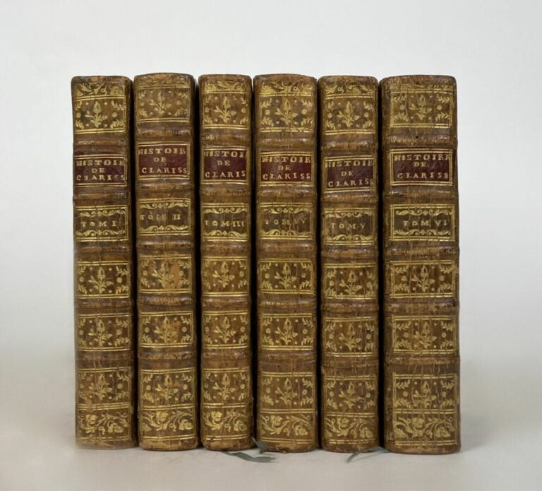 Harlowe, Clarisse Lettre angloises - P., librairies associés, 1766. 6 vols in-1…