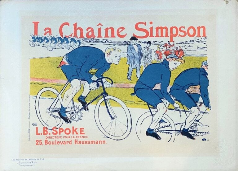 Henri DE TOULOUSE-LAUTREC (1864-1901) - La Chaine Simpson 1893, (pl 238, Les Ma…