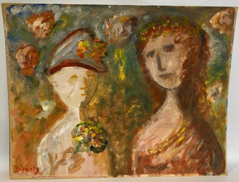 Henriette Alice BARÉTY (1934-2017) - Ecole de Nice - Ensemble de trois huiles s…