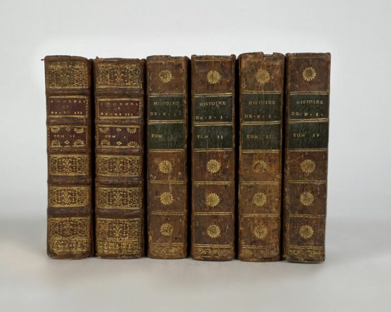 Histoire -Ensemble de 6 volumes - Gaillard - Histoire de François Ier - P., Sai…