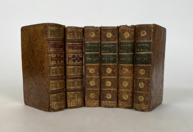 Histoire -Ensemble de 6 volumes - Gaillard - Histoire de François Ier - P., Sai…