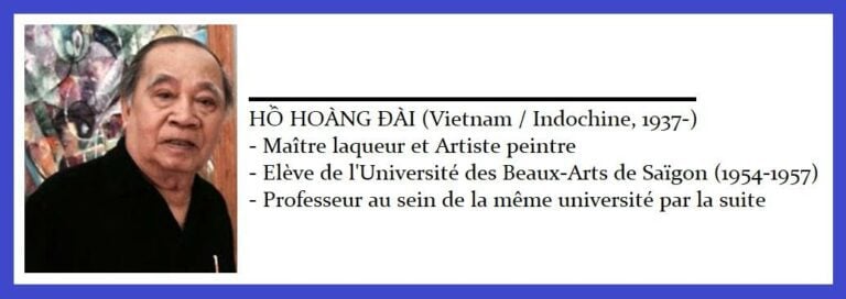 HO Hoàng Dài (Vietnam / Indochine, 1937-), Élève de Lê VEN DE (Vietnam / Indoch…
