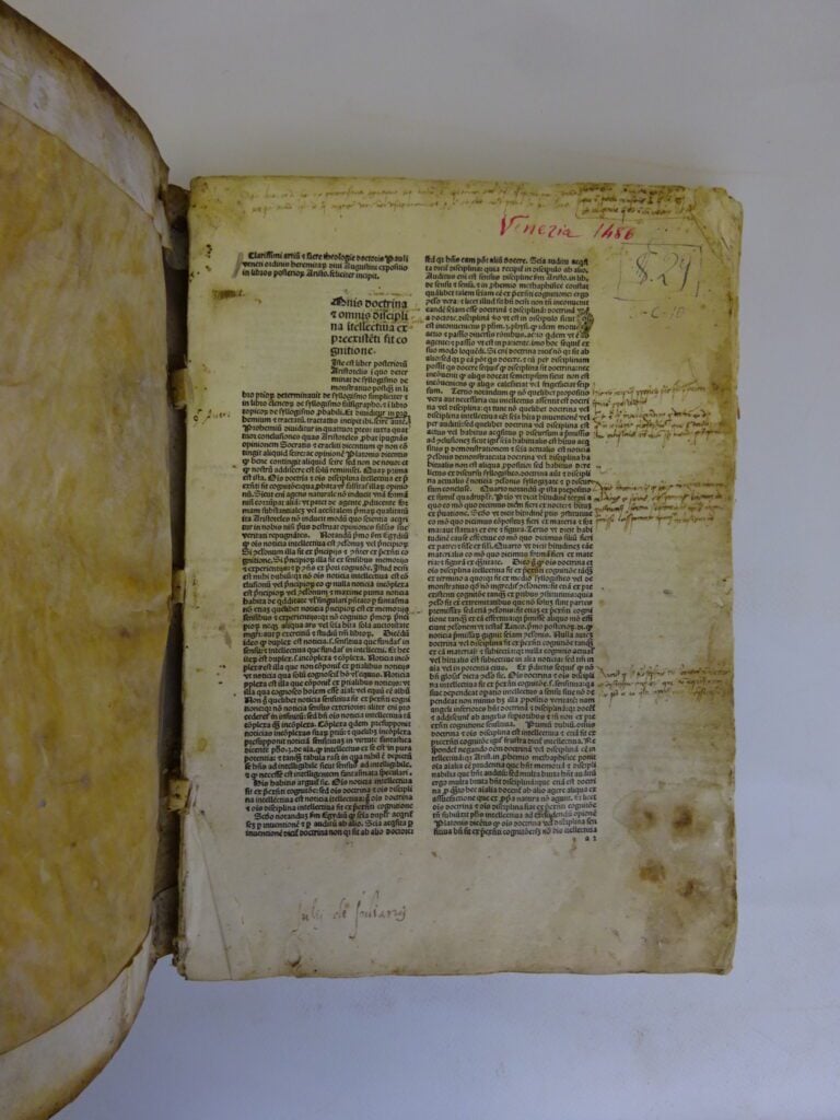 INCUNABLE de 1486 - Paulus VENETUM [Paul de Venise] - Clarissimi artium et sacr…
