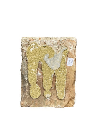 IRAN, Quadjar - XXe siècle - Carreau en céramique émaillée à décor d'un cavalie…