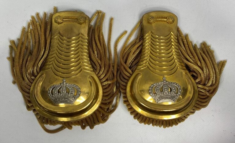 ITALIE - Lot de deux paires d'épaulettes