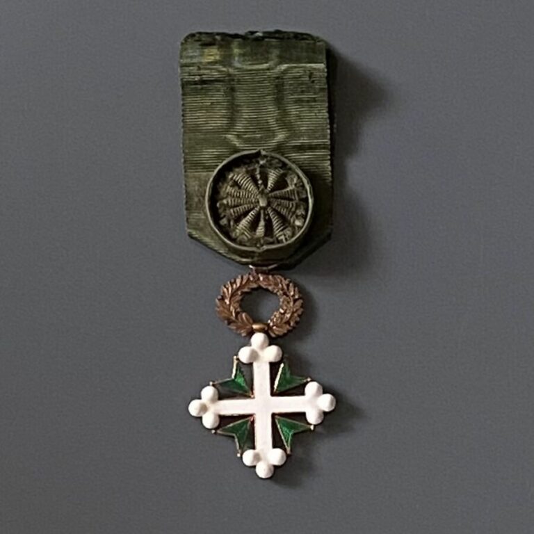 ITALIE - Ordre des Saints Maurice et Lazare, croix d'officier du premier type e…