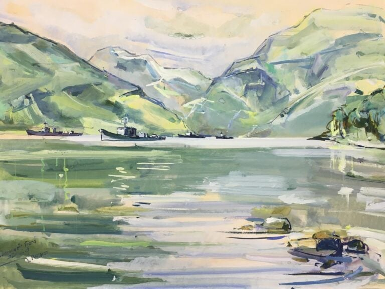 James RASSIAT (1909-1998). - Avisos et escorteurs rapides de l'Ecole Navale dan…