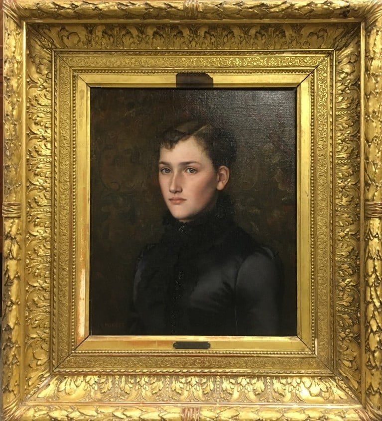 Jean-Baptiste PONCET (1827-1901). - Portrait de Georges Vicaire et de son épous…