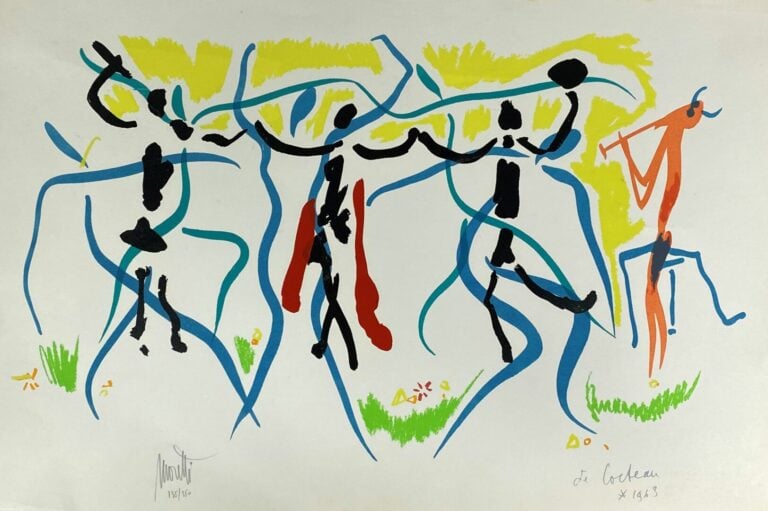Jean COCTEAU (1889 - 1963) et Raymond MORETTI (1931 - 2005). - Personnages - Li…