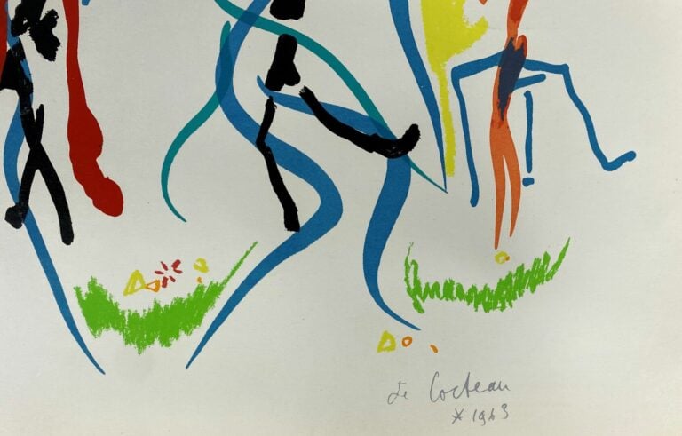 Jean COCTEAU (1889 - 1963) et Raymond MORETTI (1931 - 2005). - Personnages - Li…