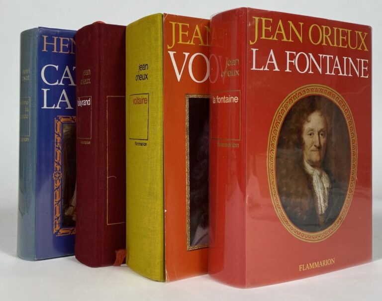 [Jean Orieux:Voltaire,Talleyrand,La Fontaine/Henri Troyat:Catherine la grande].…