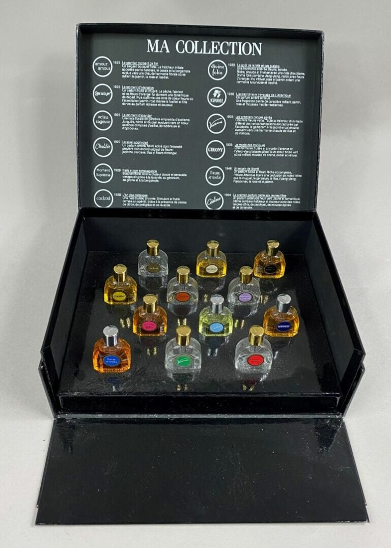 Jean PATOU - Ma collection, parfums d'époque 1925-1964 - Ensemble de douze mini…