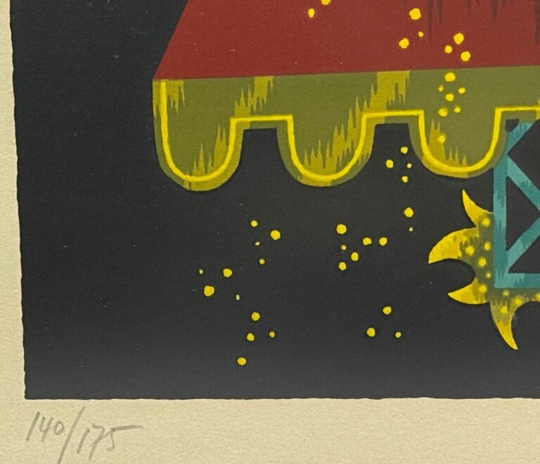 Jean PICART LE DOUX (1902-1982) - Petite musique de nuit - Lithographie en coul…