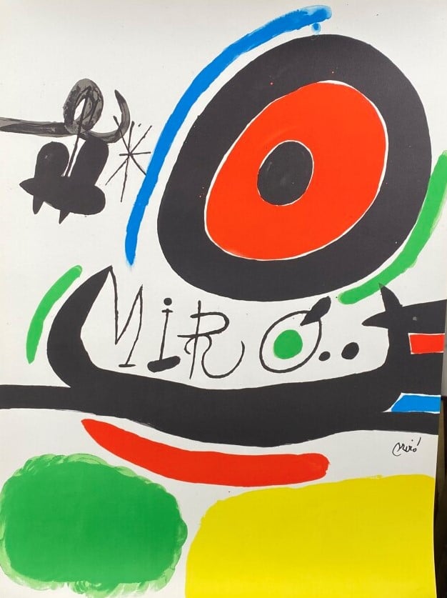 Joan MIRO (1893-1983) - Tres Llibres, 1970 (Mourlot 680) - Lithographie en coul…