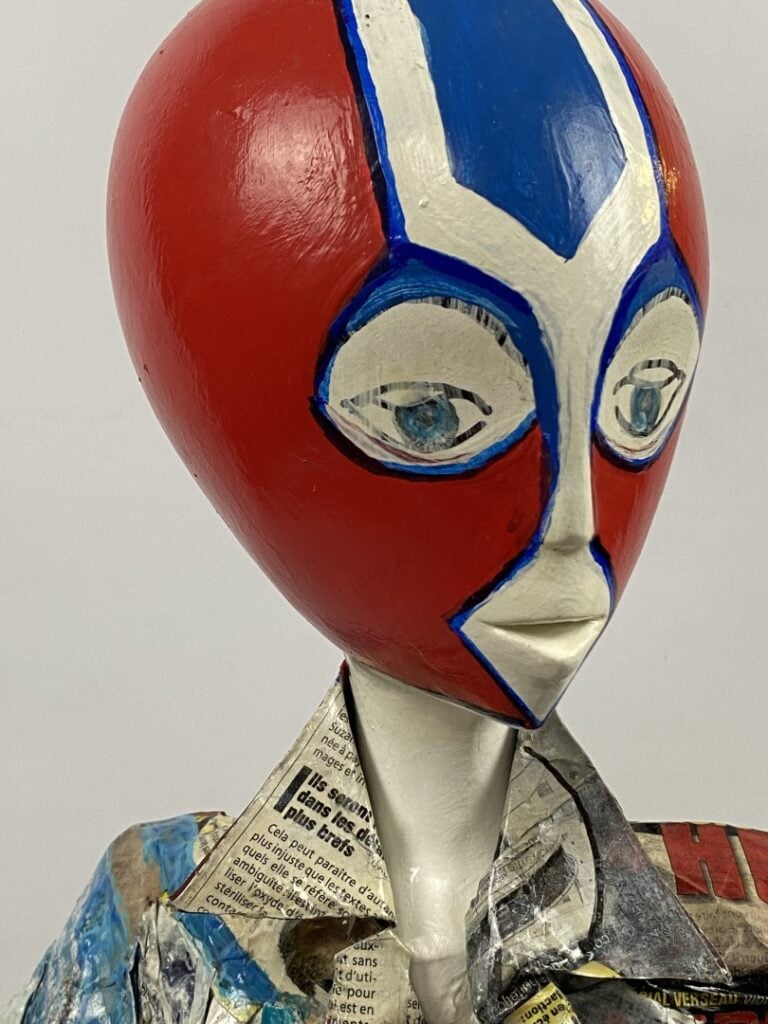 Joël PASCAL (1948- ) - Communication - Sculpture / technique mixte - Signé - H:…