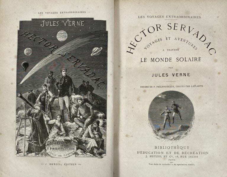 [Jules Verne:Hector Servadac ,voyages et aventures a travers le monde solaire,"…