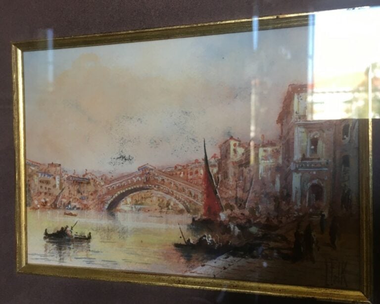 L. FELK (XXème siècle). - Venise - Paire d'aquarelles sur papier, signées. - 10…