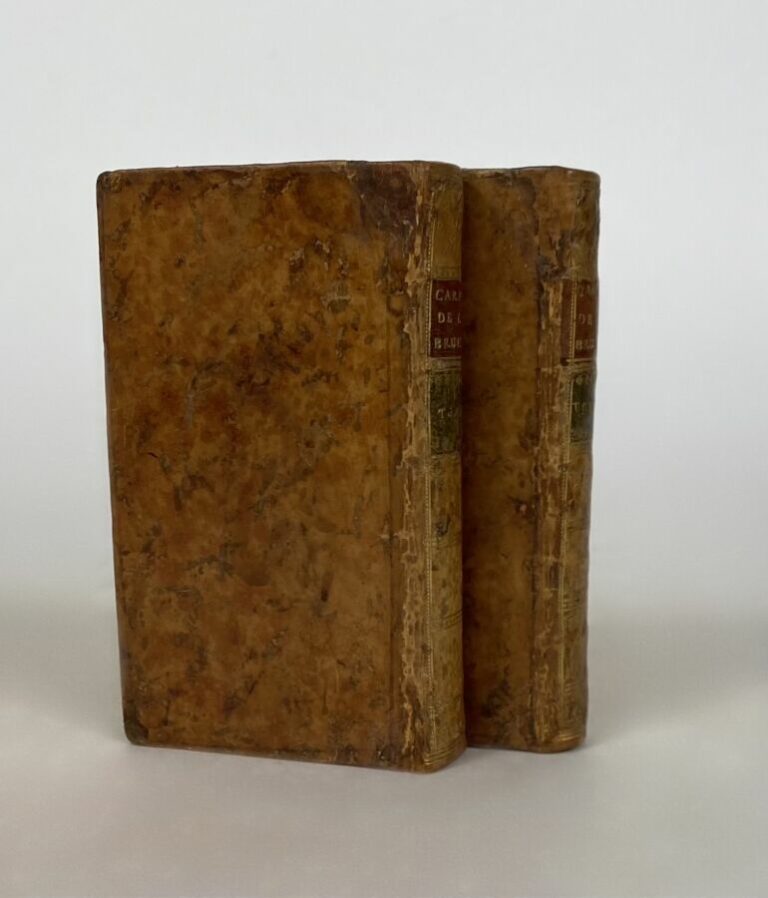 La Bruyère Les caractères - P., David, 1759. - 2 vols in-16, plein veau.