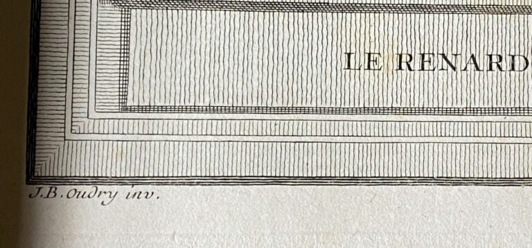 LA FONTAINE (Jean de). OUDRY (Jean-Baptiste). - Fables choisies, mises en vers…