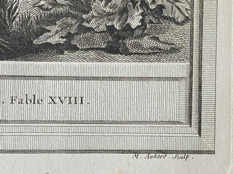 LA FONTAINE (Jean de). OUDRY (Jean-Baptiste). - Fables choisies, mises en vers…
