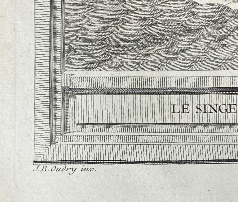 LA FONTAINE (Jean de). OUDRY (Jean-Baptiste). - Fables choisies, mises en vers…