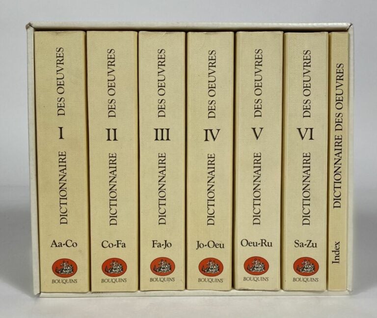 [Laffont-Bompiani:Dictionnaire des oeuvres,Collection "Bouquin".Edité à Paris p…
