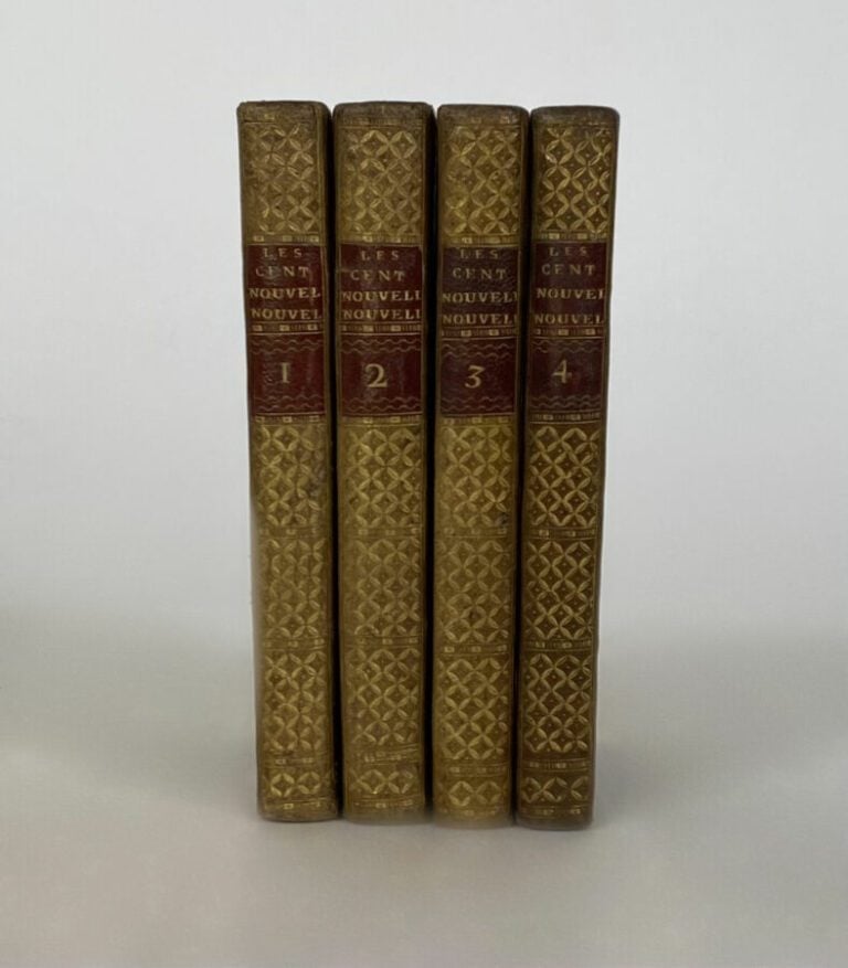 Les cent nouvelles nouvelles Cologne, P. Gaillard, 1786. - 4 vols in-12, plein…