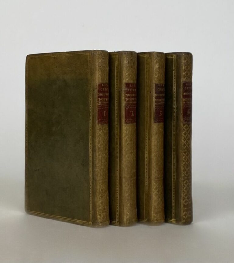 Les cent nouvelles nouvelles Cologne, P. Gaillard, 1786. - 4 vols in-12, plein…