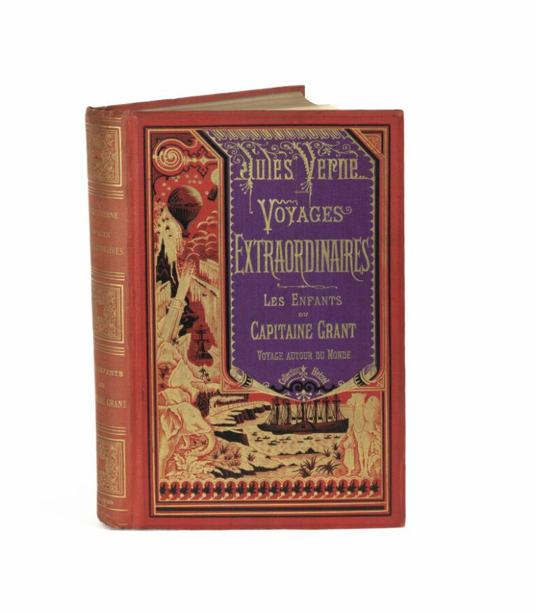 [Les Tours du Monde] Les Enfants du capitaine Grant par Jules Verne. Illustrati…