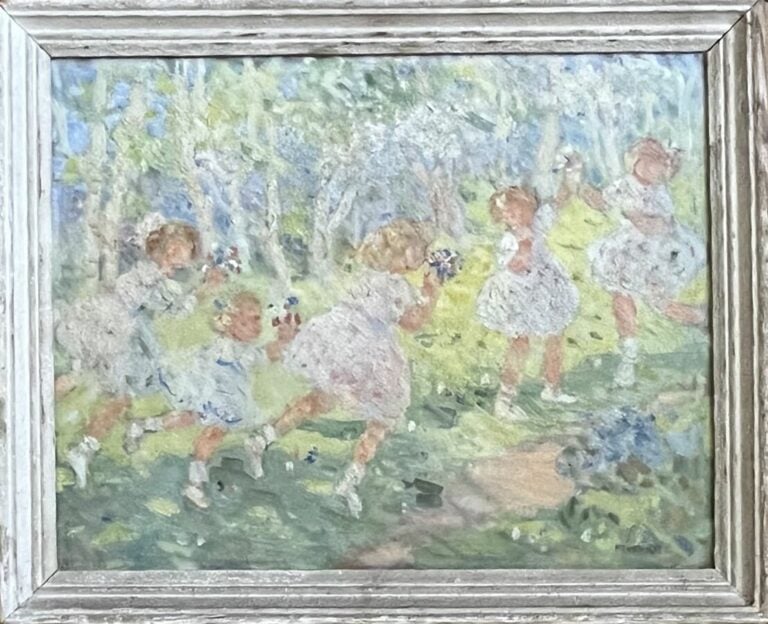 LOISNE - Marine - Huile sur toile, signée en bas à gauche - 23.5 x 35 cm (à vue…