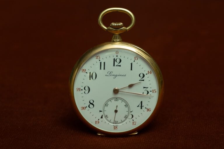 LONGINES. - Montre de gousset en or 585 millièmes. - Poids: 67 g.
