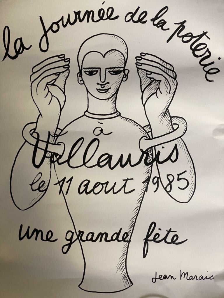 Lot d'affiches imprimées comprenant la fête de la poterie à Vallauris et à dive…