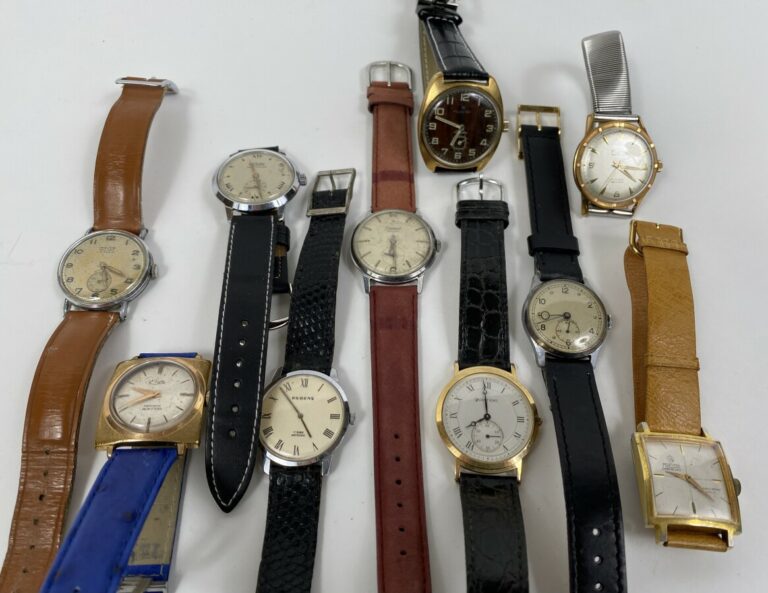 Lot de 10 montres automatiques diverses